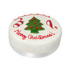 Rich Christmas Fruit Cake - Merry Christmas con Candy stick - Our cakes and pastries