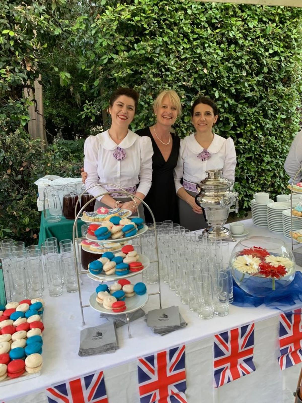 Babingtons celebrates Queen Elizabeth II's birthday with the British Embassy