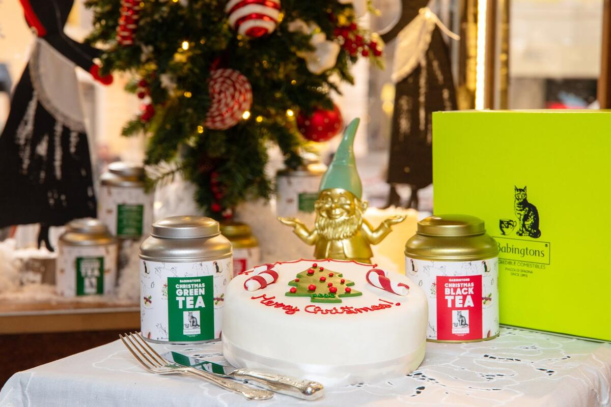 Christmas teas have arrived from Babingtons
