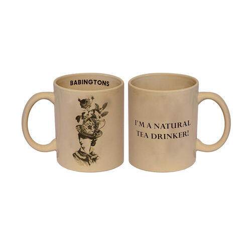 "I'm a natural tea drinker" mugs - Mugs
