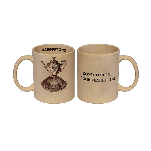 "Don't forget your teabrella" mugs - Homeware