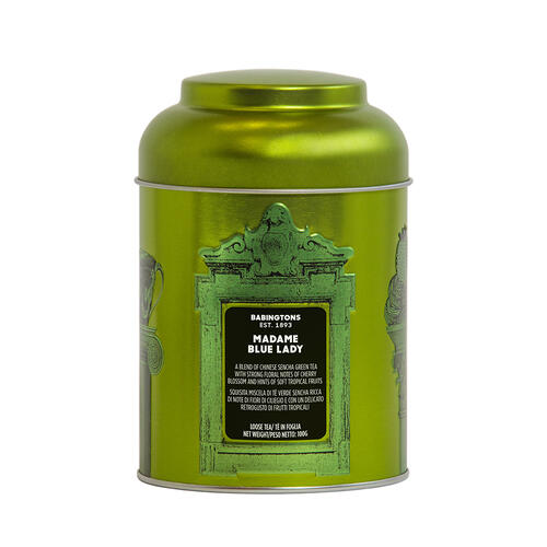 Madame Blue Lady Tea - Airtight Tin - Green tea